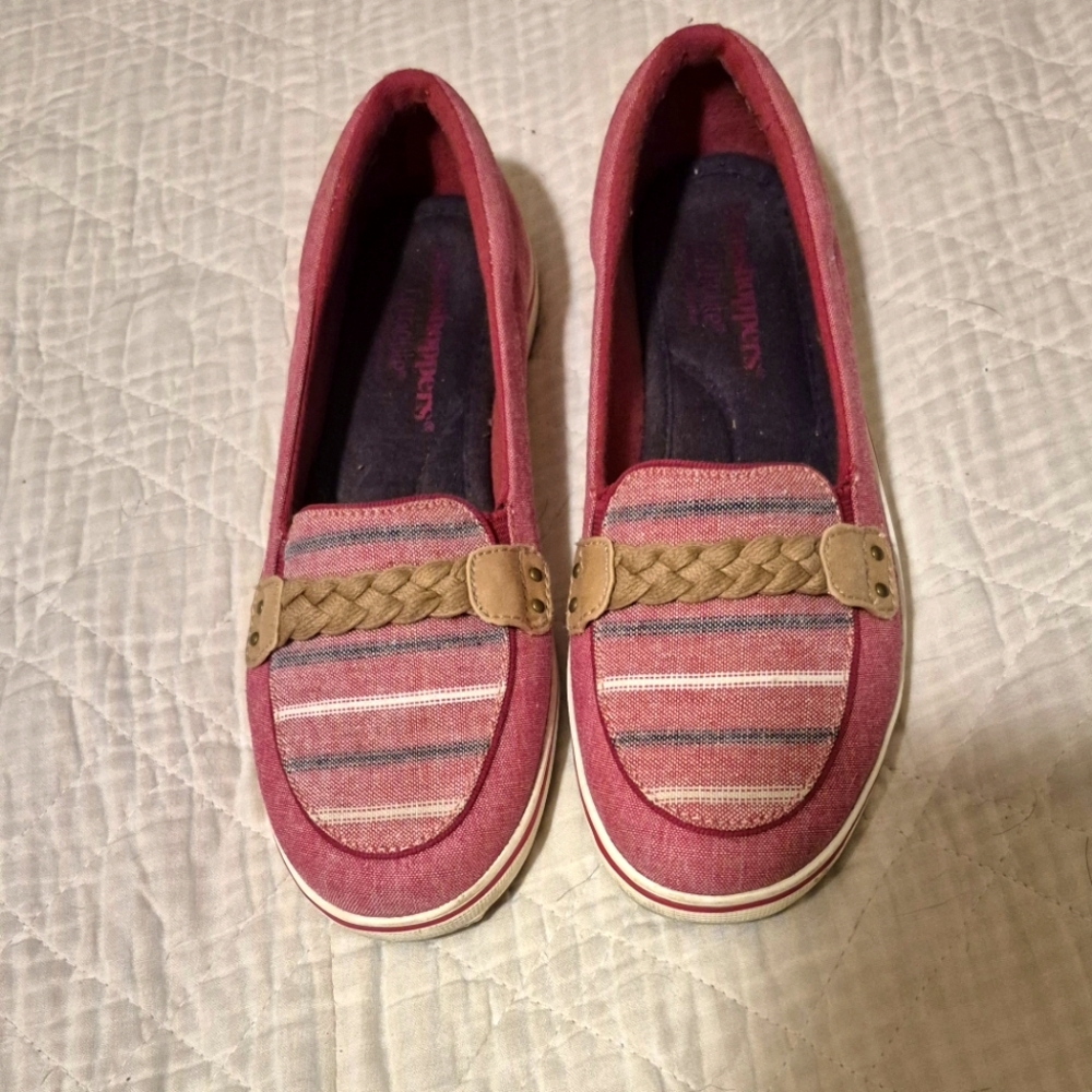 Grasshoppers Womens Red Loafers